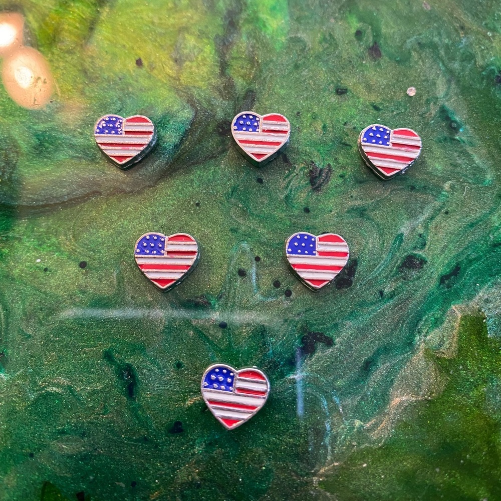 American Flag Charm Origami Owl